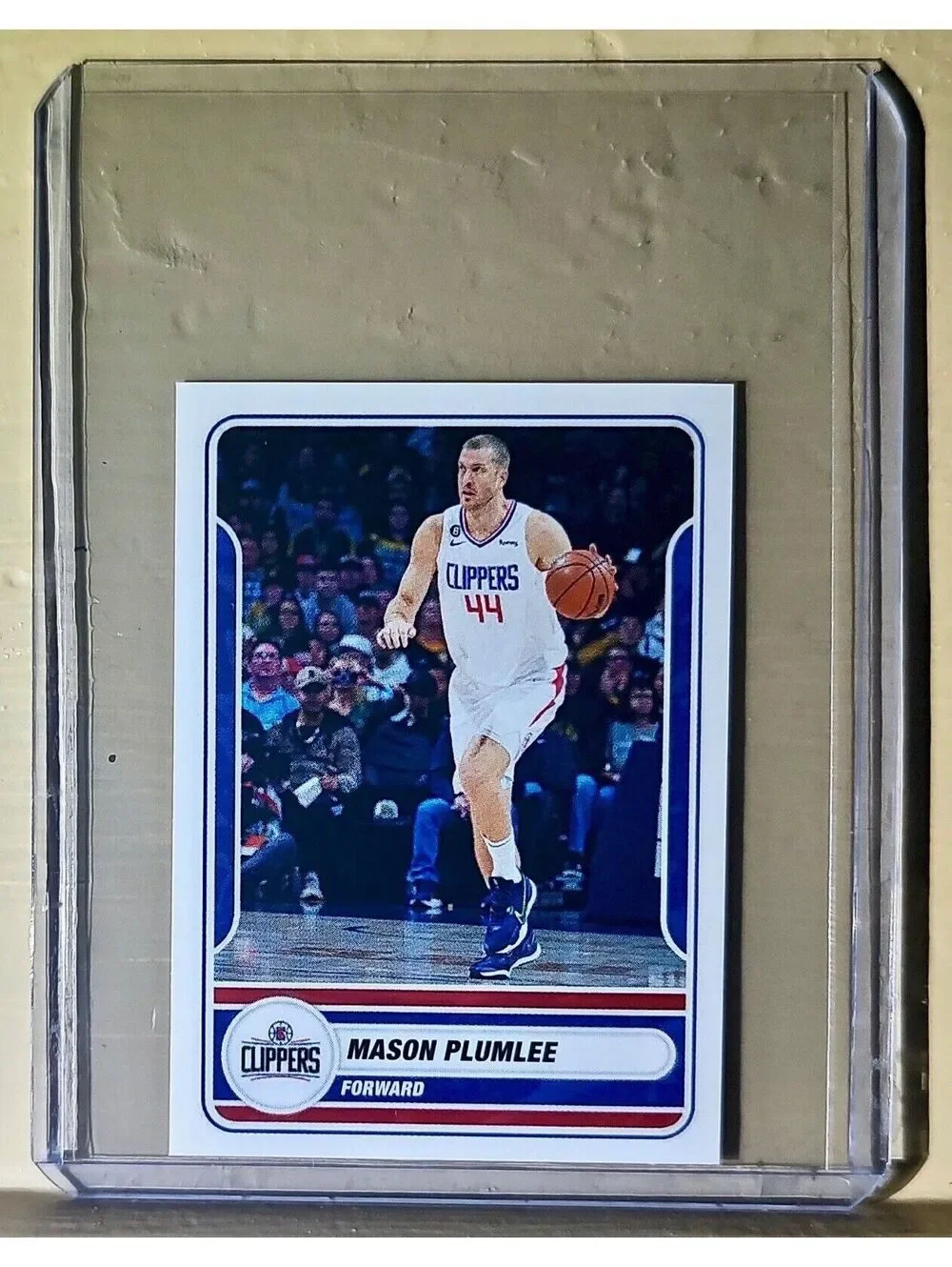 2023-24 Mason Plumlee Panini NBA Basketball #356 Sticker Los Angeles Clippers